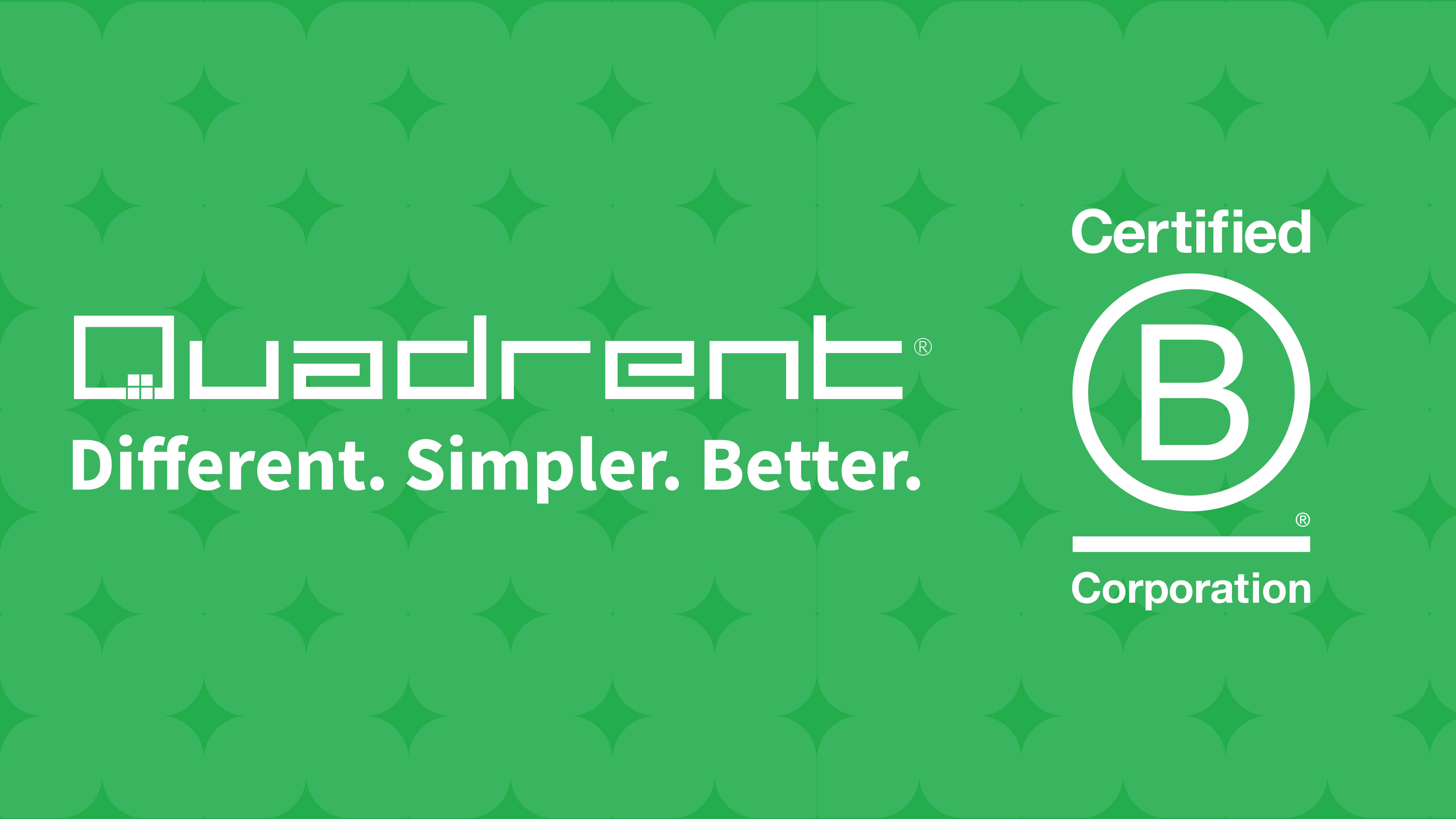 Quadrent Achieves B Corp Certification