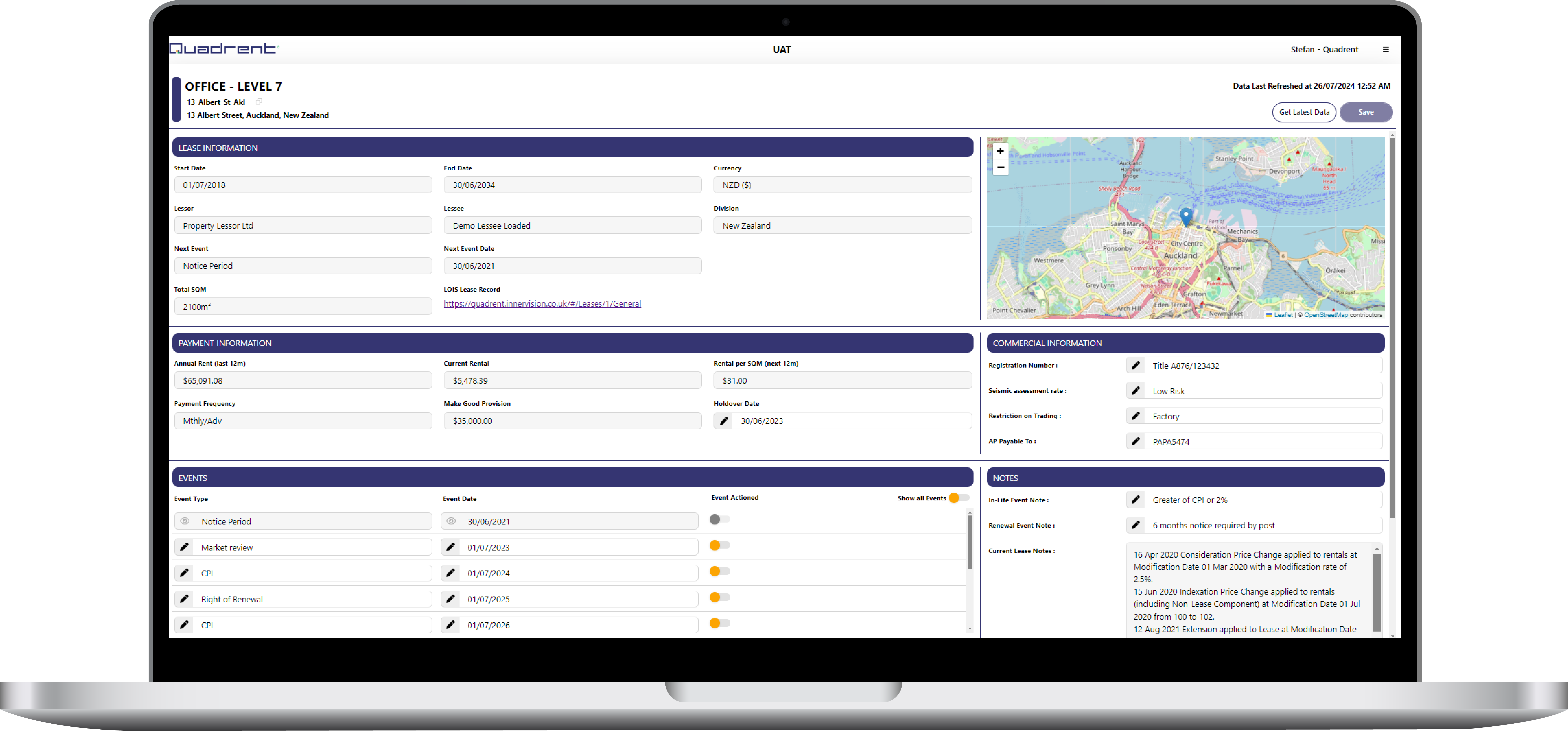 Property Management - Single Lease View - Hero Image